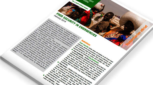 Humanitarian eBrief: Food Security in Emergencies
