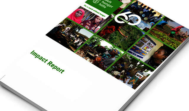 Cover page of the impact report